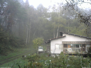 長野県菅平高原 ゆたか山荘 西側(坂上) 2025/10/15 06:30