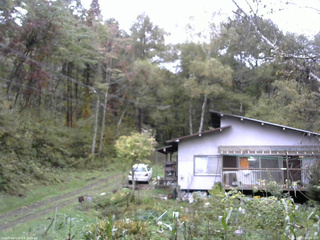 長野県菅平高原 ゆたか山荘 西側(坂上) 2025/10/15 09:00