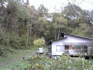 長野県菅平高原 ゆたか山荘 西側(坂上) 2025/10/15 09:45