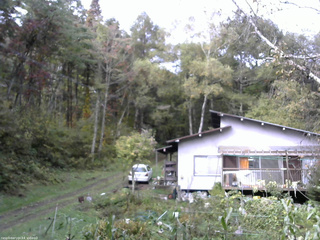 長野県菅平高原 ゆたか山荘 西側(坂上) 2025/10/15 10:00