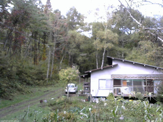 長野県菅平高原 ゆたか山荘 西側(坂上) 2025/10/15 10:15