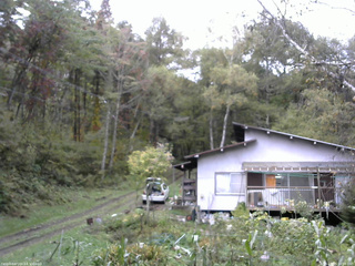 長野県菅平高原 ゆたか山荘 西側(坂上) 2025/10/15 10:30