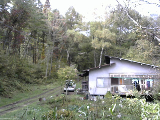 長野県菅平高原 ゆたか山荘 西側(坂上) 2025/10/15 10:45