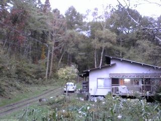 長野県菅平高原 ゆたか山荘 西側(坂上) 2025/10/15 16:45