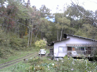 長野県菅平高原 ゆたか山荘 西側(坂上) 2025/10/16 09:00