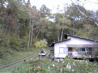 長野県菅平高原 ゆたか山荘 西側(坂上) 2025/10/16 10:30