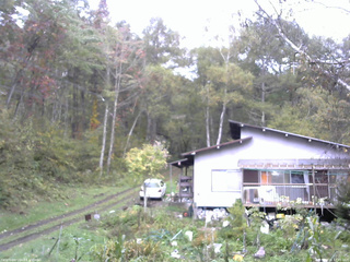 長野県菅平高原 ゆたか山荘 西側(坂上) 2025/10/16 12:45