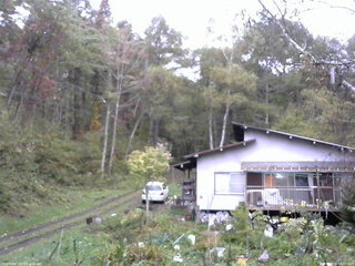 長野県菅平高原 ゆたか山荘 西側(坂上) 2025/10/16 14:15