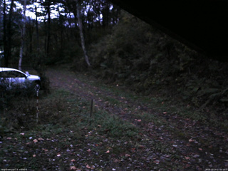 長野県菅平高原 ゆたか山荘 東側(坂下) 2025/10/19 17:15