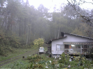 長野県菅平高原 ゆたか山荘 西側(坂上) 2025/10/19 07:00