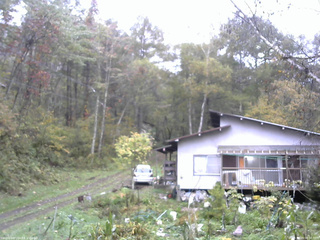 長野県菅平高原 ゆたか山荘 西側(坂上) 2025/10/19 08:30