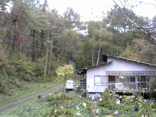 長野県菅平高原 ゆたか山荘 西側(坂上) 2025/10/19 10:00
