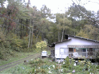 長野県菅平高原 ゆたか山荘 西側(坂上) 2025/10/19 10:30