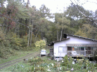 長野県菅平高原 ゆたか山荘 西側(坂上) 2025/10/19 10:45