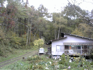 長野県菅平高原 ゆたか山荘 西側(坂上) 2025/10/19 11:15
