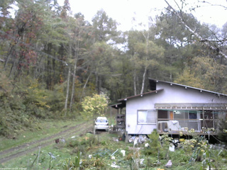 長野県菅平高原 ゆたか山荘 西側(坂上) 2025/10/19 11:45