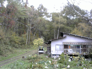 長野県菅平高原 ゆたか山荘 西側(坂上) 2025/10/19 13:45