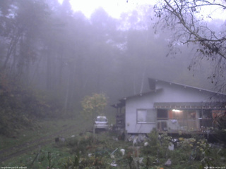 長野県菅平高原 ゆたか山荘 西側(坂上) 2025/10/20 06:30