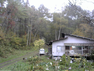 長野県菅平高原 ゆたか山荘 西側(坂上) 2025/10/20 07:30