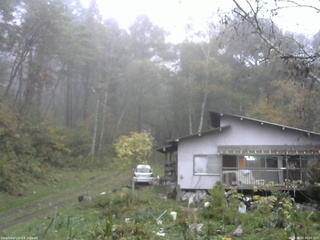 長野県菅平高原 ゆたか山荘 西側(坂上) 2025/10/20 08:00