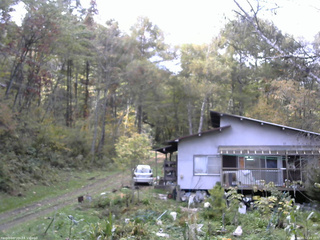 長野県菅平高原 ゆたか山荘 西側(坂上) 2025/10/20 12:45