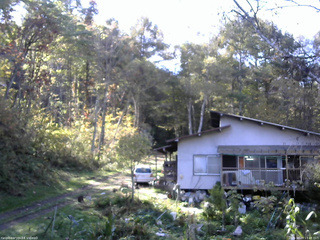 長野県菅平高原 ゆたか山荘 西側(坂上) 2025/10/20 13:45