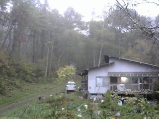 長野県菅平高原 ゆたか山荘 西側(坂上) 2025/10/20 16:15