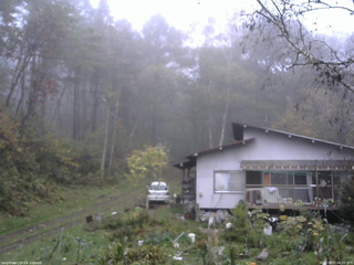 長野県菅平高原 ゆたか山荘 西側(坂上) 2025/10/21 06:15