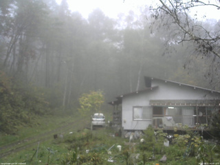 長野県菅平高原 ゆたか山荘 西側(坂上) 2025/10/21 06:45