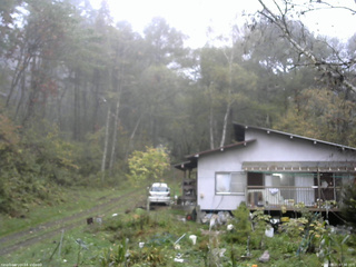 長野県菅平高原 ゆたか山荘 西側(坂上) 2025/10/21 07:30