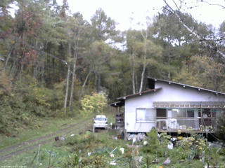 長野県菅平高原 ゆたか山荘 西側(坂上) 2025/10/21 08:00