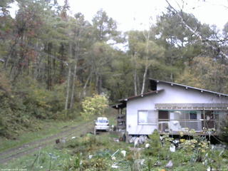 長野県菅平高原 ゆたか山荘 西側(坂上) 2025/10/21 08:30