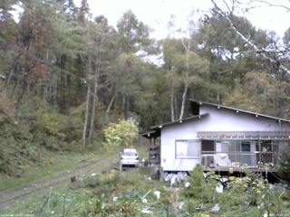 長野県菅平高原 ゆたか山荘 西側(坂上) 2025/10/21 09:45