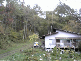 長野県菅平高原 ゆたか山荘 西側(坂上) 2025/10/21 10:00