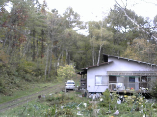長野県菅平高原 ゆたか山荘 西側(坂上) 2025/10/21 11:00