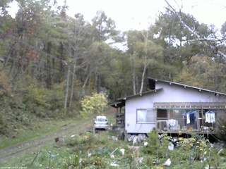 長野県菅平高原 ゆたか山荘 西側(坂上) 2025/10/21 13:00