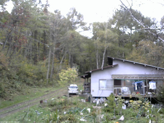 長野県菅平高原 ゆたか山荘 西側(坂上) 2025/10/21 13:15