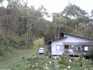 長野県菅平高原 ゆたか山荘 西側(坂上) 2025/10/21 15:15