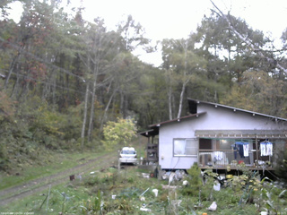 長野県菅平高原 ゆたか山荘 西側(坂上) 2025/10/21 15:30