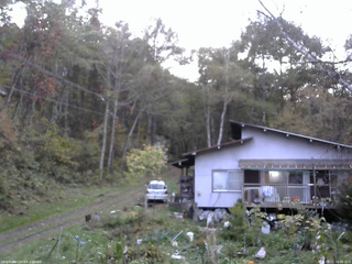 長野県菅平高原 ゆたか山荘 西側(坂上) 2025/10/21 16:30