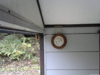 長野県菅平高原 ゆたか山荘 温度計 2025/10/21 08:00