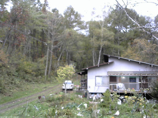 長野県菅平高原 ゆたか山荘 西側(坂上) 2025/10/22 09:00