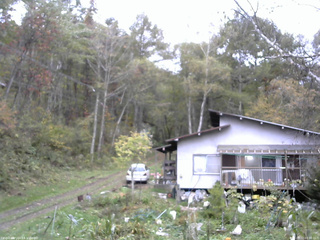 長野県菅平高原 ゆたか山荘 西側(坂上) 2025/10/22 09:30