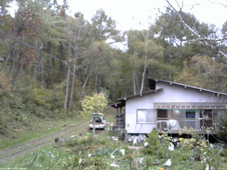 長野県菅平高原 ゆたか山荘 西側(坂上) 2025/10/22 11:45