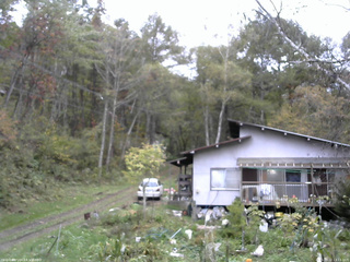 長野県菅平高原 ゆたか山荘 西側(坂上) 2025/10/22 13:15