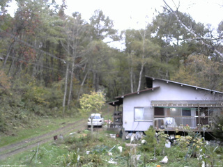 長野県菅平高原 ゆたか山荘 西側(坂上) 2025/10/22 14:00