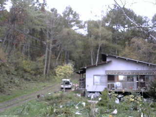 長野県菅平高原 ゆたか山荘 西側(坂上) 2025/10/22 16:15