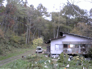 長野県菅平高原 ゆたか山荘 西側(坂上) 2025/10/22 16:30