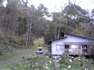 長野県菅平高原 ゆたか山荘 西側(坂上) 2025/10/22 16:45