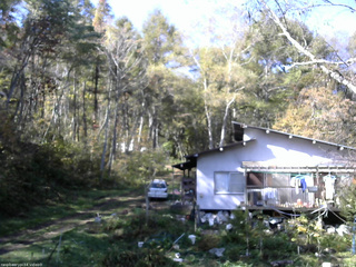 長野県菅平高原 ゆたか山荘 西側(坂上) 2025/10/24 10:00